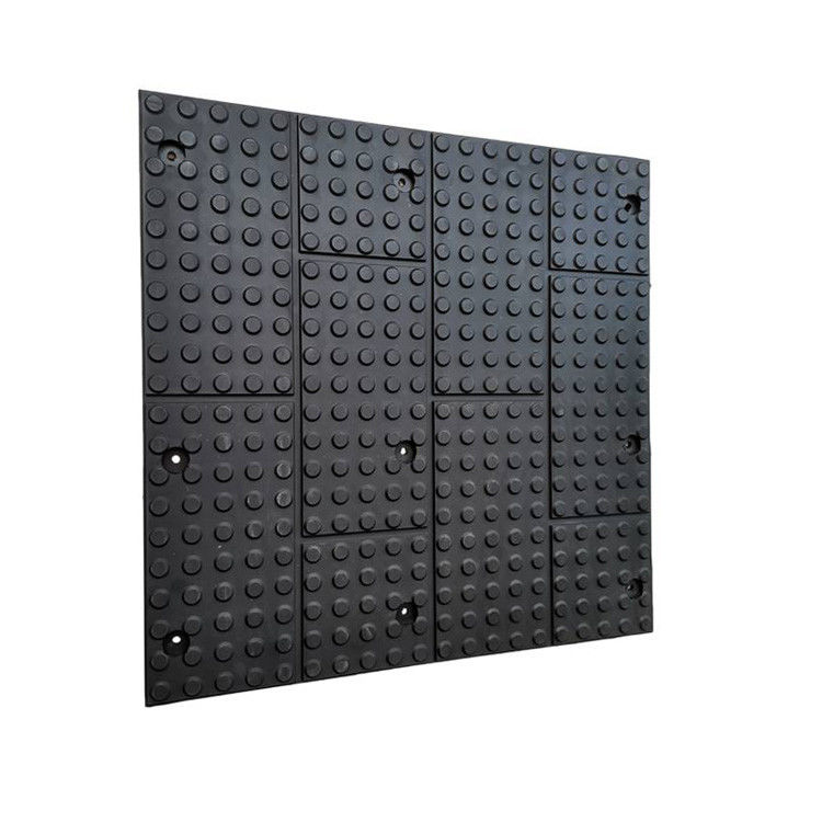ISO Thick Rubber Stall Mat EPDM Material 1000mm For Horse Stable