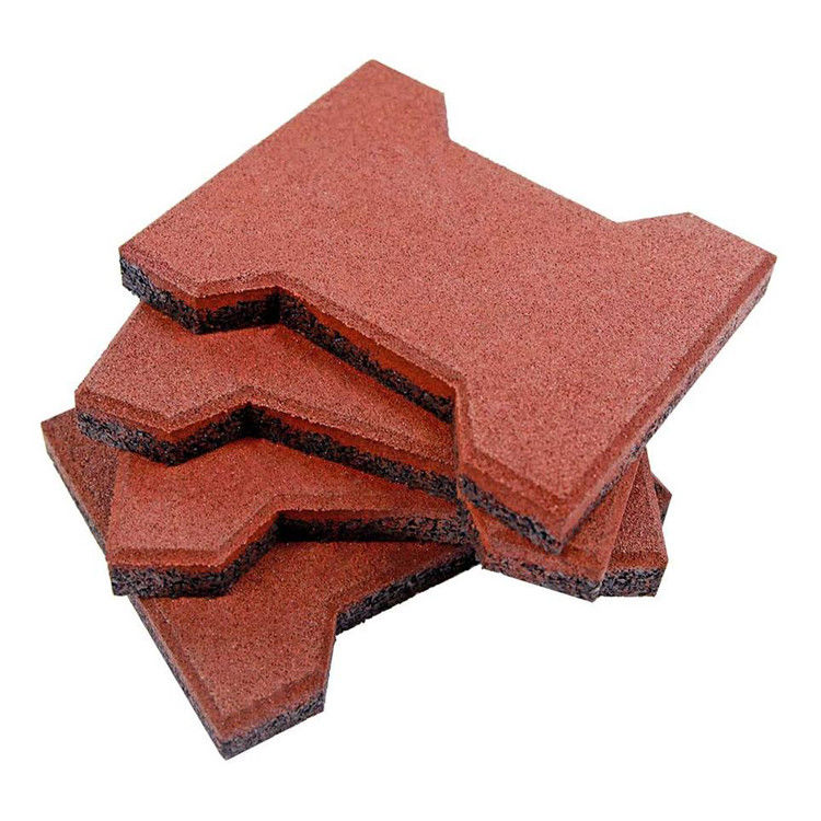 Customized Color Rubber Brick Paver