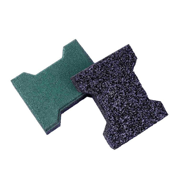 Customized Color Rubber Brick Paver