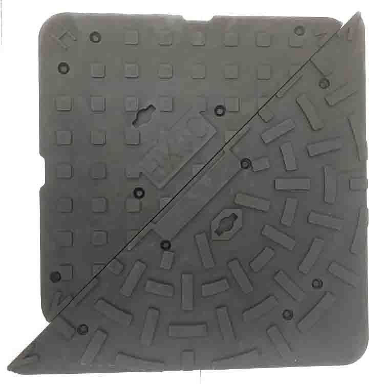 Red Epdm Rubber Matting For Underpass 25mm Horse Stable Floor Mats